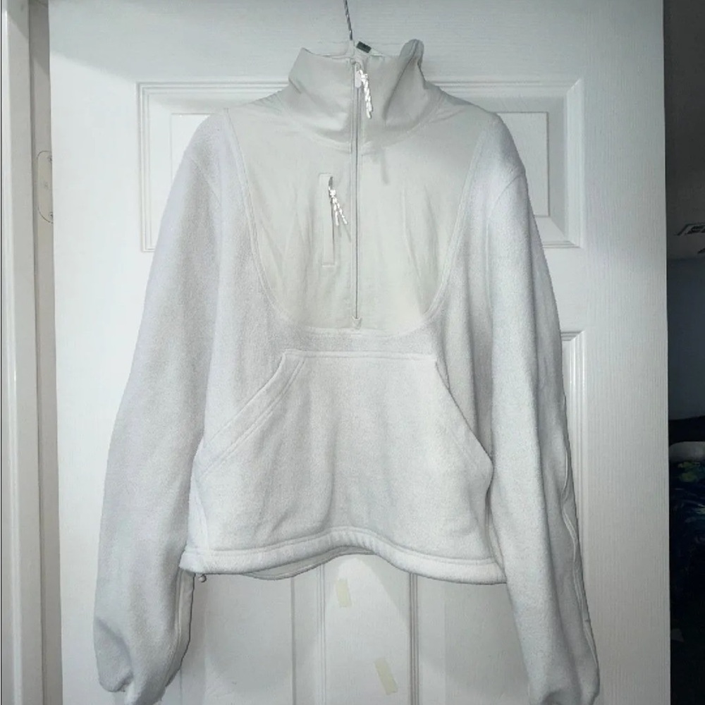 Lululemon Fleece and Ripstop Half Zip